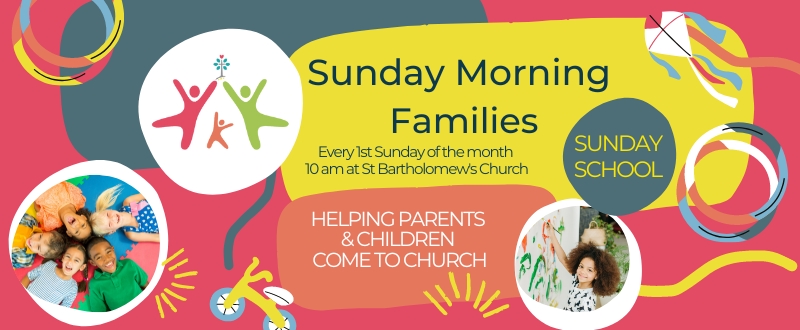 Sunday Morning Families banner